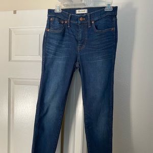 Madewell High Riser skinny jeans